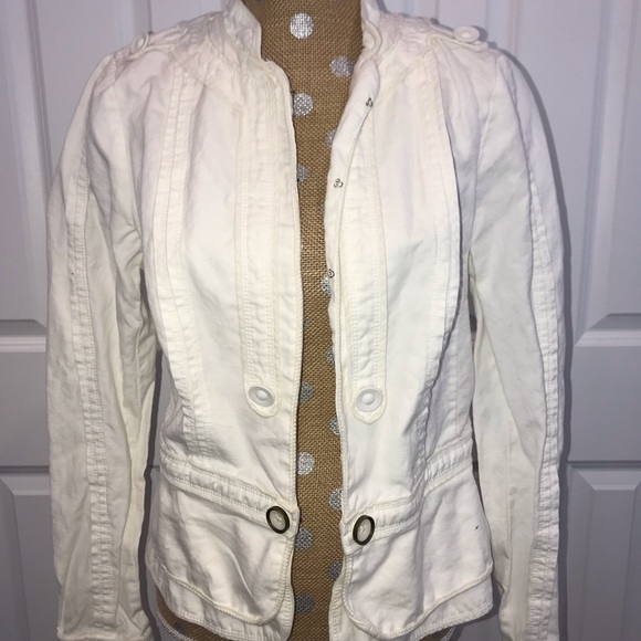 Anthropologie White Jacket- 12